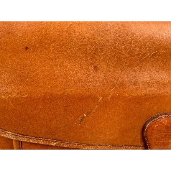 Coach Legacy Briefcase Satchel Leather Brown Classic Flap Buckle 308 17 - Picture 5 of 14